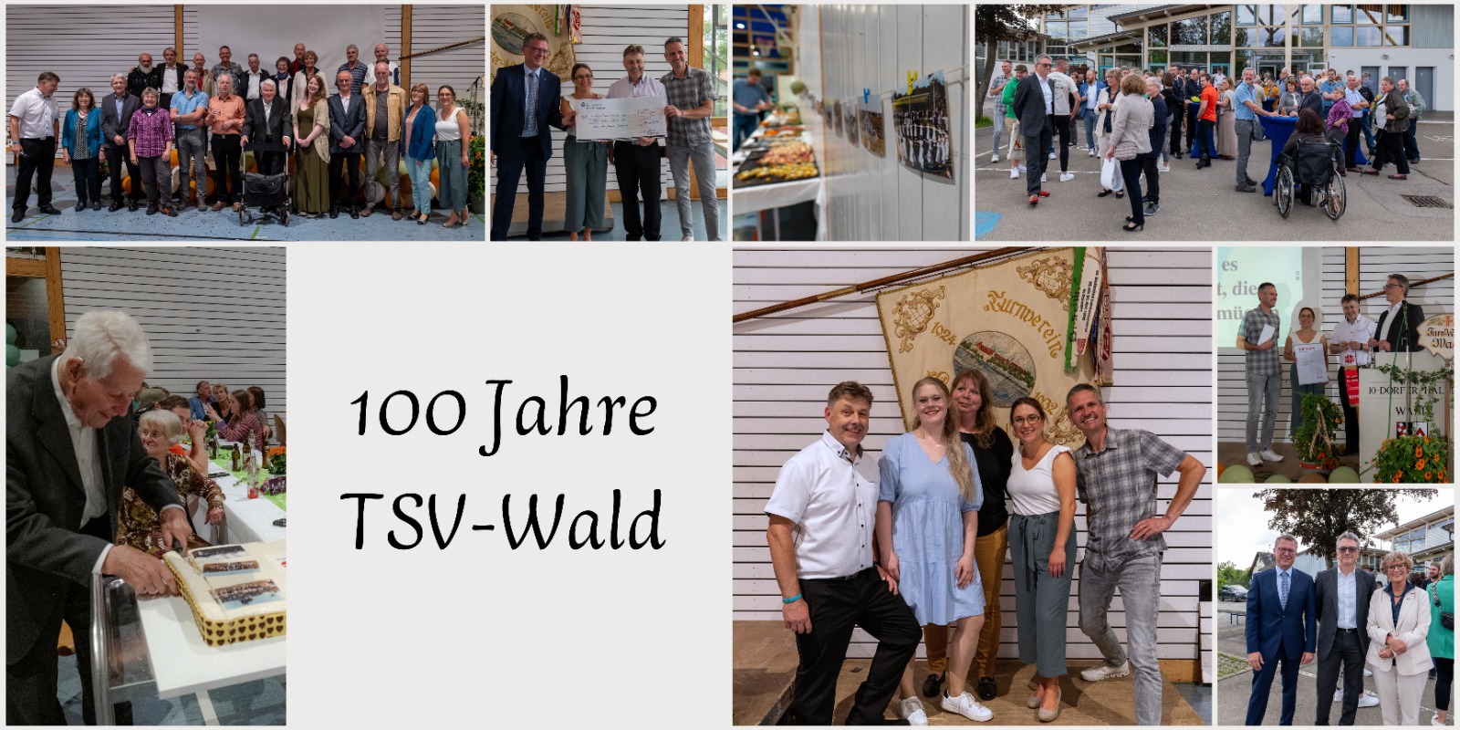 Read more about the article „100 Jahre TSV 1924 Wald e.V.“ Festakt