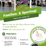 Einladung zum Familien- & Sporttag am 28. Juni