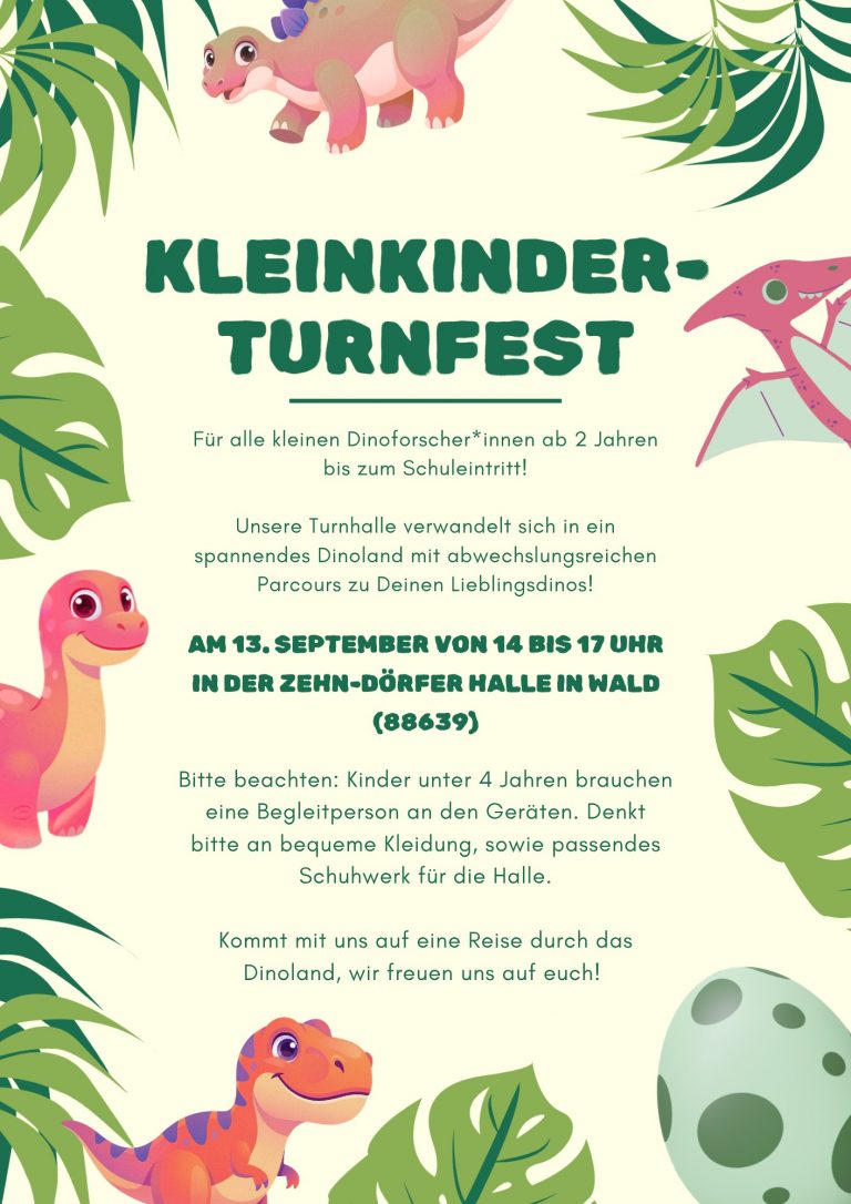 Mehr über den Artikel erfahren Kleinkinderturnfest 2026 – Kommt vorbei!